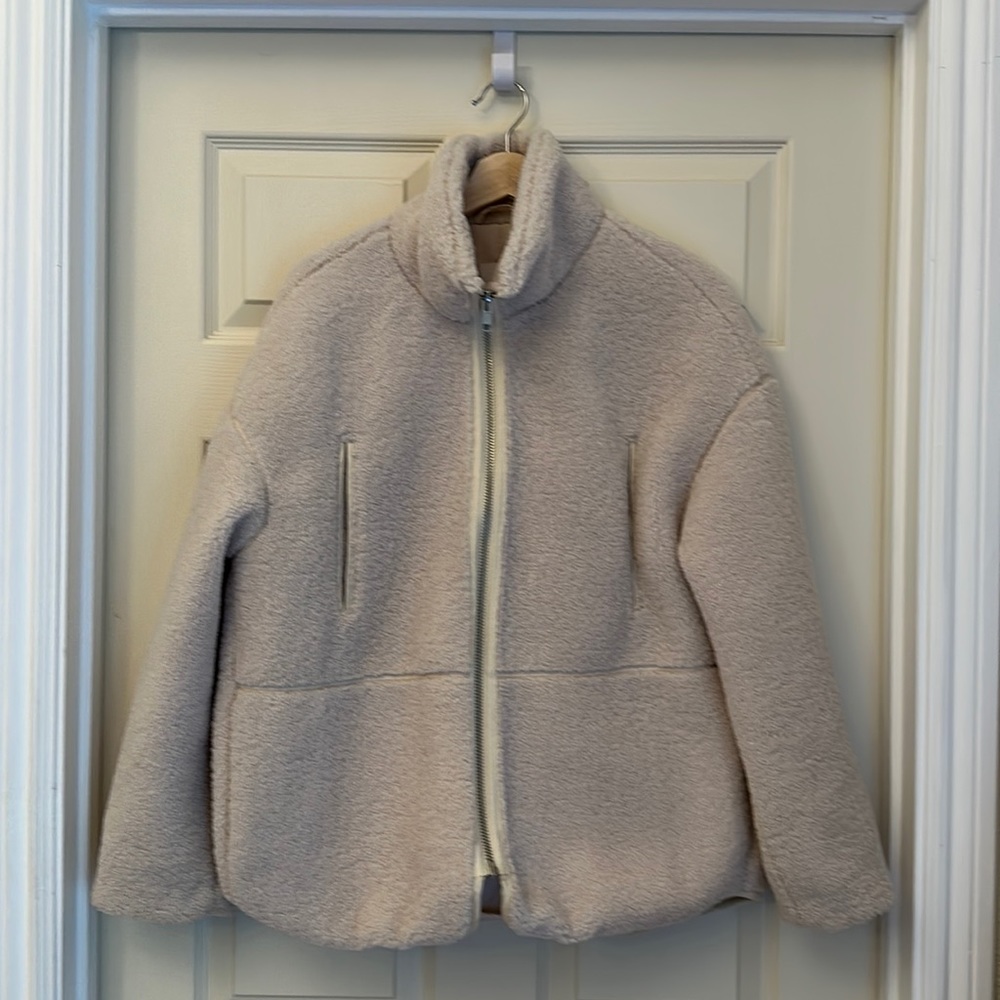 H & M teddy bear jacket